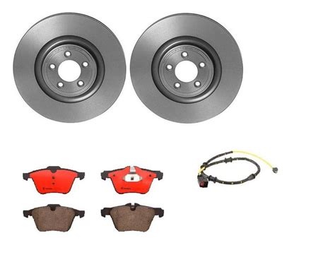 Jaguar Brembo Brakes Kit Pads And Rotors Front Mm Ceramic