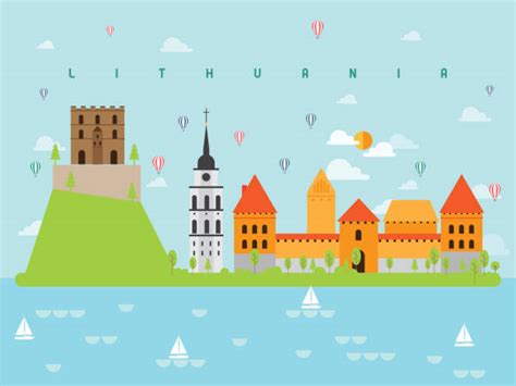 Vilnius Landmarks Illustrations Royalty Free Vector Graphics And Clip Art Istock