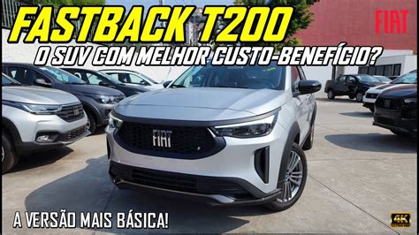 Fiat Fastback 2024 o SUV melhor custo benefício Versão de entrada