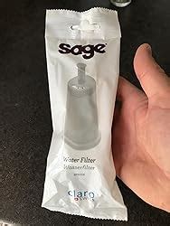 Sage Appliances Ses Wht Neu Bes Claroswiss Water Filter Plastic