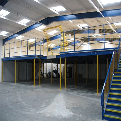 Industrial Warehouse Storage Heavy Duty Steel Mezzanine Floor Platform