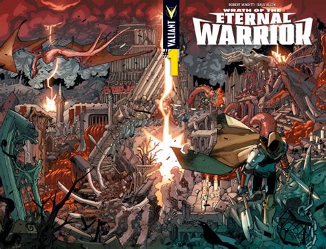 First Look Valiant S Wrath Of The Eternal Warrior Bounding Into Comics