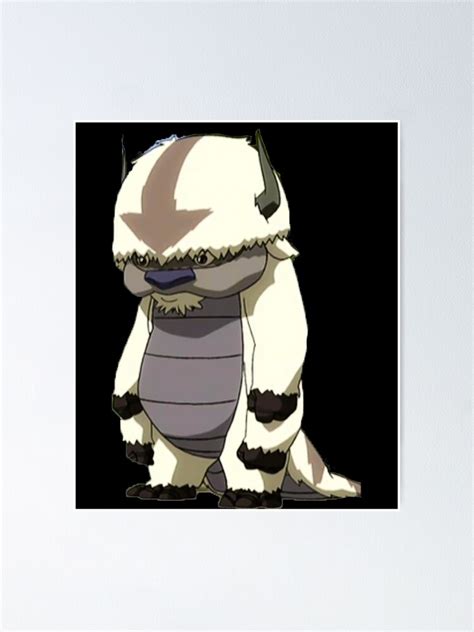 Standing Appa Avatar The Last Airbender Sticker Poster For Sale By