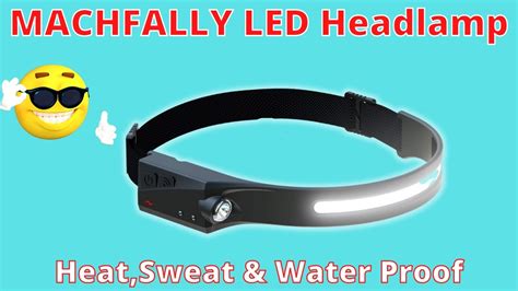 MACHFALLY LED Headlamp With All Perspectives Induction Cool Amazon