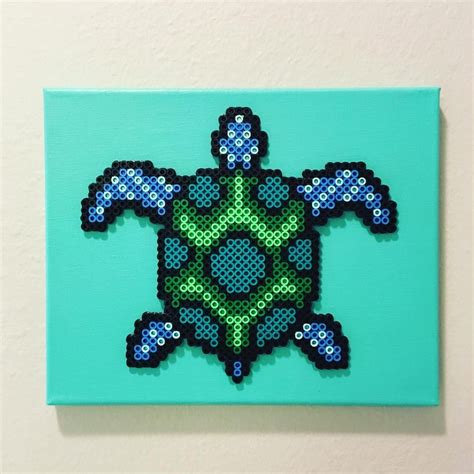 Turtle Perler Beads By Lettherebepixels Perler Bead Patterns