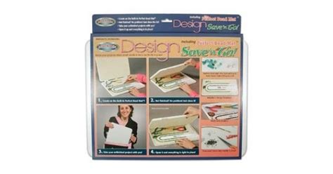 Bead Buddy Design Save And Go Tray 16x12x1in Storage Pouches Bags