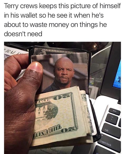 Terry Crews Keeps This Picture Of Himself In His Wallet So He See It