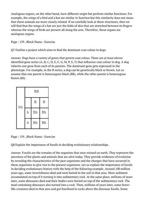 NCERT Solutions Class 10 Science Chapter 9 Heredity And Evolution