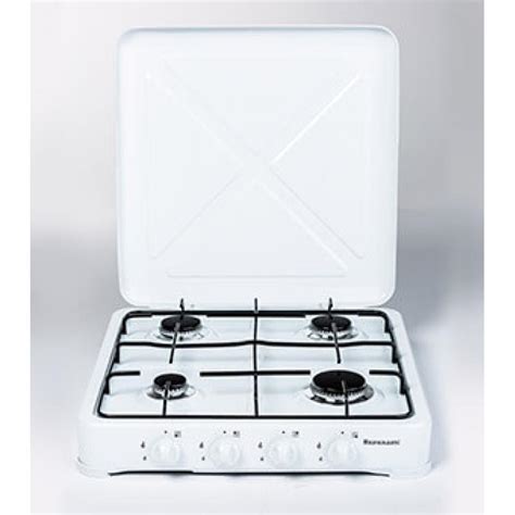 Ravanson K T Hobs Negro Blanco Encimera Encimera De Gas Zona S