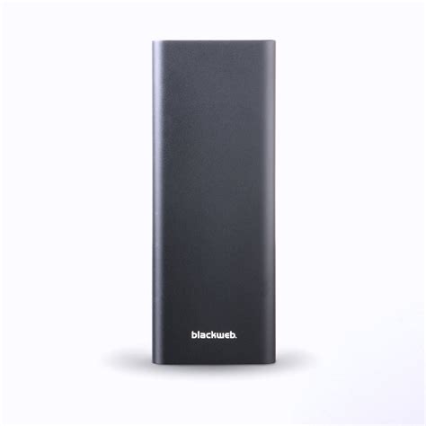 Blackweb 20000mAh Power Bank Black Walmart