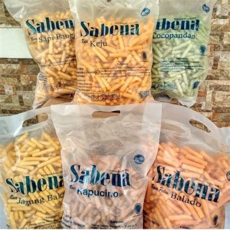 Jual Sabena Snack Bag Aneka Rasa Kemasan Jumbo Cemilan Stick Jagung