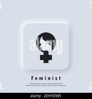 Feminismus Bewegung Symbol Faust Hand Macht Weibliche Rechte