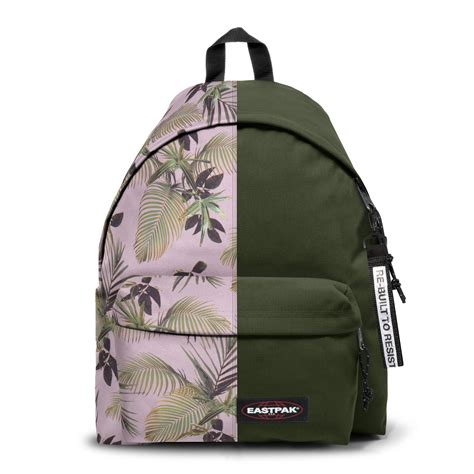 Re built Recycled Padded Pak r Pink Nature Khaki Sac à dos Eastpak FR