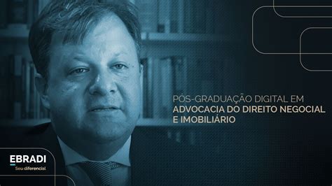 P S Gradua O Digital Em Advocacia Do Direito Negocial E Imobili Rio