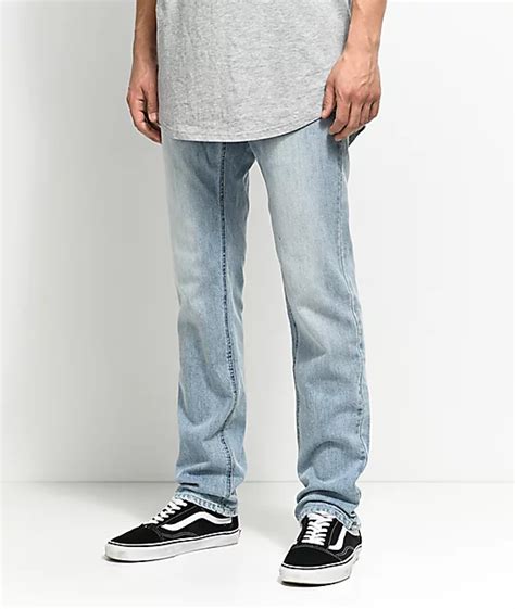 Empyre Skeletor Classic Light Skinny Fit Jeans Zumiezca