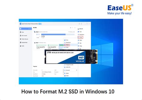 How To Format M2 Ssd In Windows 10 3 Effective Methods