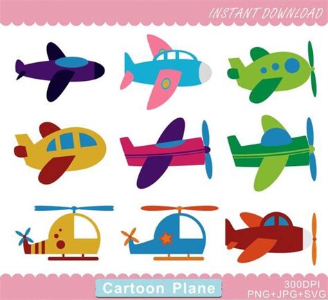 an assortment of different types of airplanes on a white background ...