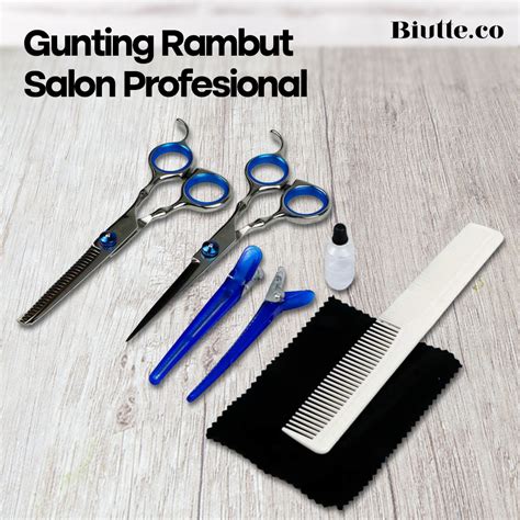 Gunting Rambut Salon Professional Stainless Steel Bht002