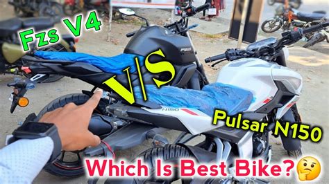 Yamaha Fzs V Vs Bajaj Pulsar N Comparison Fzs V Vs Pulsar N