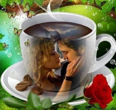 Coeur Good Morning My Love Tea Break Coffee Cafe Belle Photo