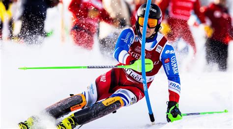 Ski Alpin Coupe D Europe Steven Amiez S Impose En Slalom Obereggen