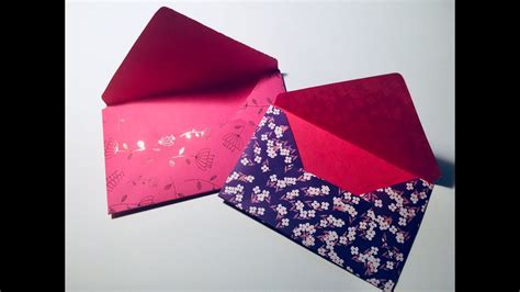 Easy And Beautiful Handmade Envelope In 5 Steps Youtube