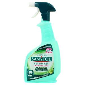 Sanytol Nettoyant D Sinfectant Actions Parfum Citron Vert Ml