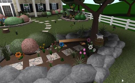 Bloxburg Front Yard Garden Ideas Nbkomputer