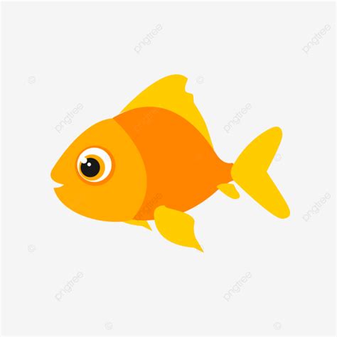 Goldfish Clipart Cartoon Vector Image Cartoon Clipart Goldfish