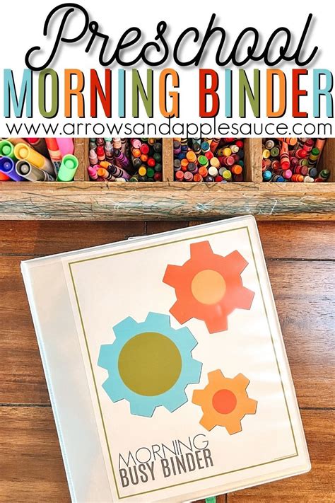 Preschool Morning Binder Artofit