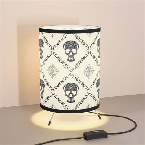 Skull Lamp Shade Etsy