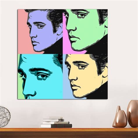 Elvis Presley Canvas Wall Art Etsy