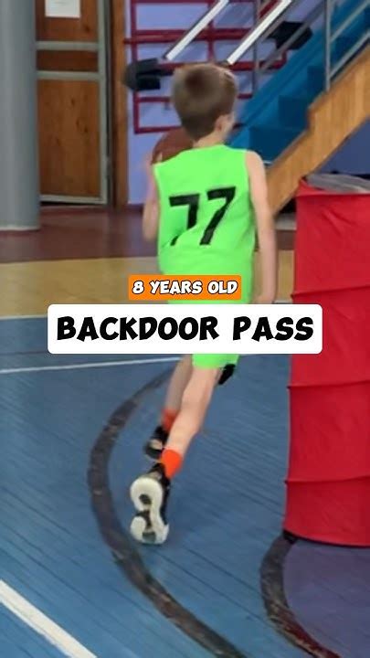 Practice Backdoor Passes At 8 Years Old Basketball Youthbasketball