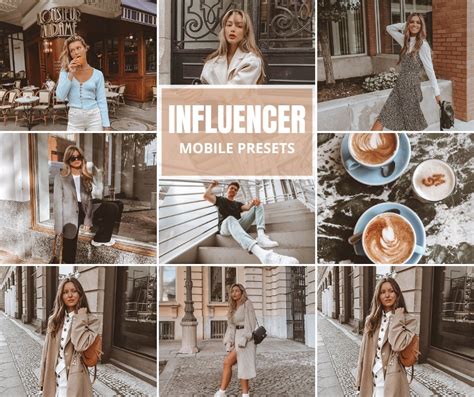 Influencer Mobile Lightroom Presets 5518539