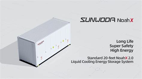 Sunwoda Energy Unveils Mwh Mwh Liquid Cooling Bess Noahx At