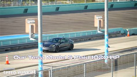 Tesla Model S Plaid Drags Ford Mustang Shelby Gt Absolute