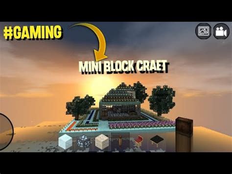 Gaming Mini Block Craft Hom Part Youtube