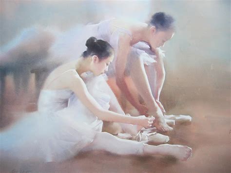 Liu Yi Artist 6 12 June 2015 Watercolor In Spain