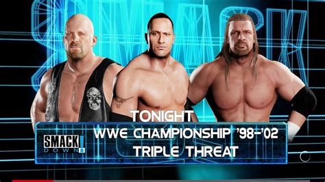 THE MATCH THAT NEVER HAPPENED The Rock Vs Stone Cold Vs Triple H For