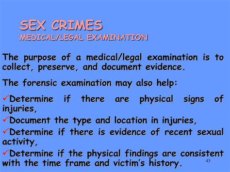 Ppt Sex Crimes Powerpoint Presentation Free Download Id6198888