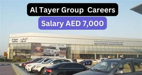 Al Tayer Group Careers in UAE: Salary up to 7,000 Dirhams – ImmigrationCafe