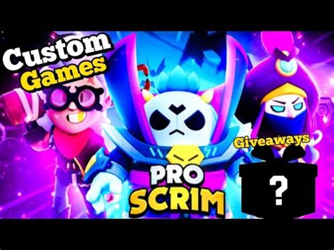 Brawl Stars Livestream Custom Minigames Playing With Subscribers