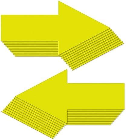 Amazon Arrow Floor Sticker Yellow Directional Floor Decal