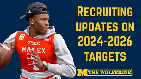 Michigan Football Recruiting Updates For Targets Battle