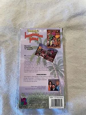 Barney Barneys Imagination Island Vhs Grelly Usa