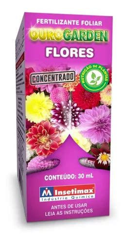 Fertilizante Foliar Para Flores Insetimax Ml L Quido Mercadolibre