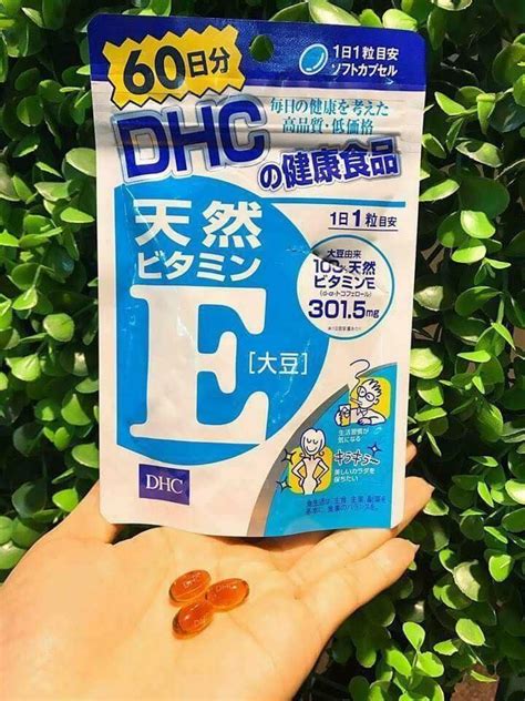 Viên Uống Bổ Sung Vitamin E Dhc Nhật Bản Hàng Nội địa Dhc Vitamins Vitamin E