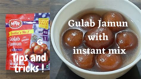 Instant Gulab Jamungulab Jamun With Instant Mix Gulab Jamun Ki