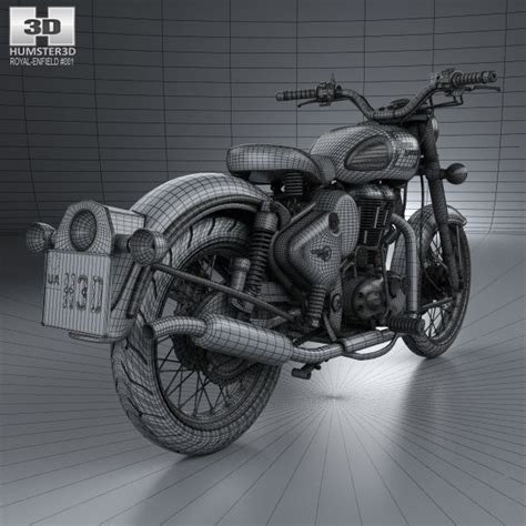 Royal Enfield Bullet C5クラシック2014 3dモデル 249 3ds C4d Fbx Lwo Ma Obj Max Free3d