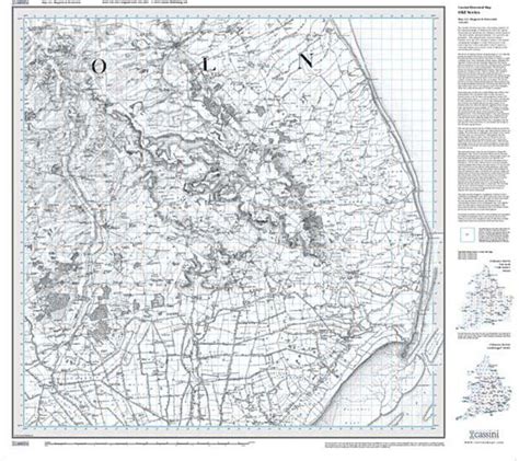 Skegness And Horncastle 1824 Old Series Sheet Map